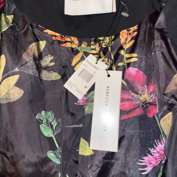 NWT, Rebecca Minkoff Black Coat, Size Medium - Picture 4 of 8